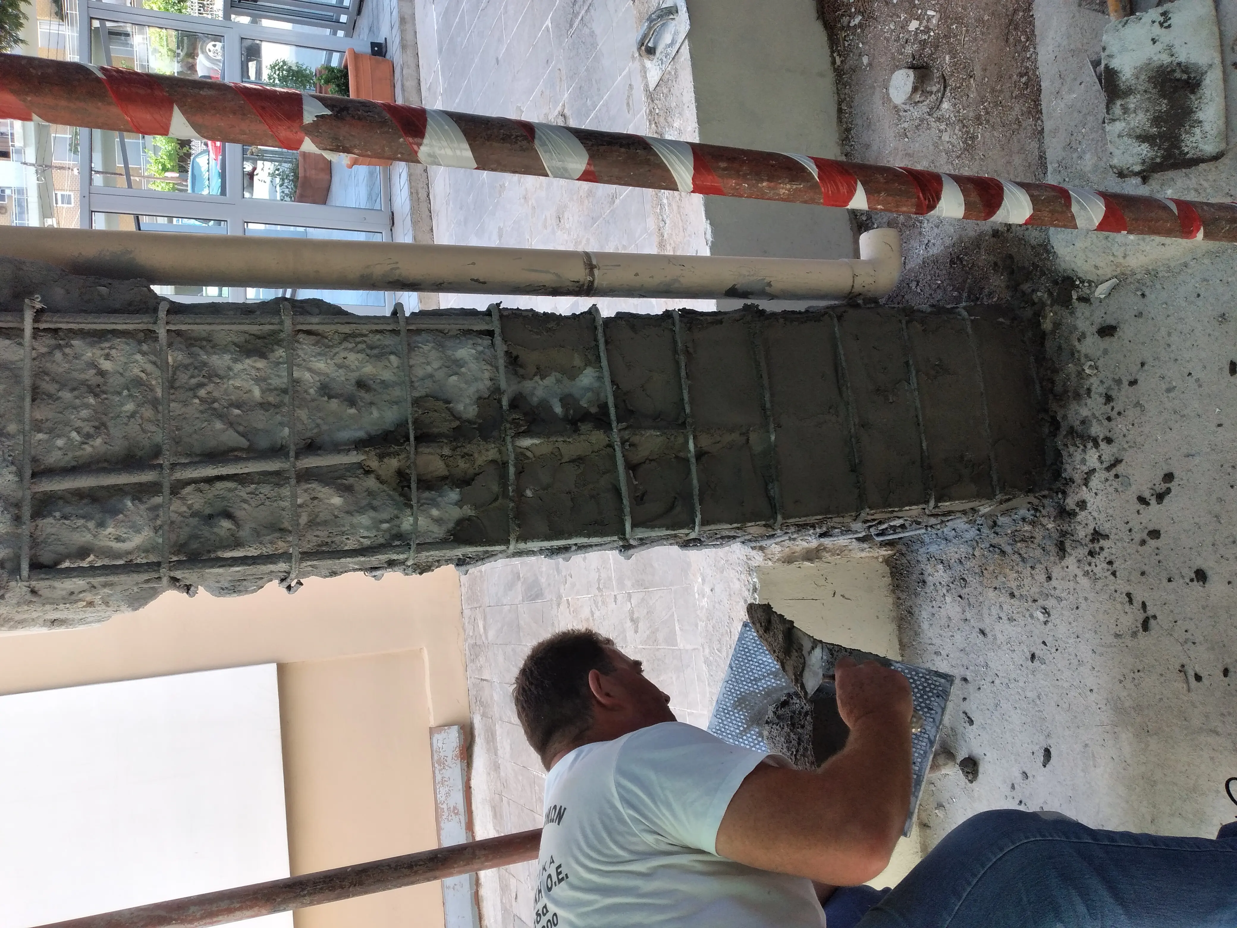 Αποκατάσταση Διαβρωμένων Υποστυλωμάτων